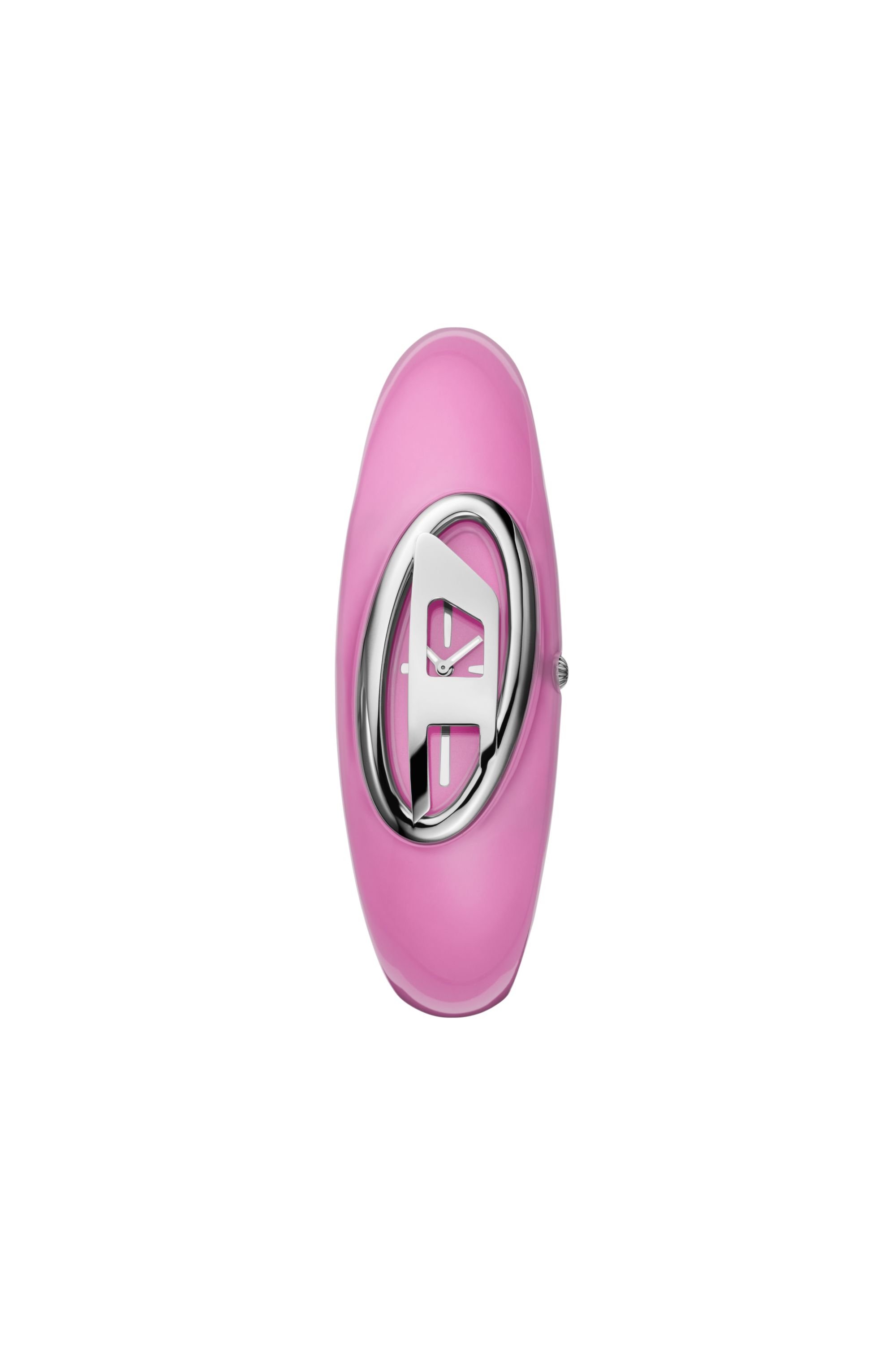 Diesel - DZ5617 WATCH, Damen Diesel Wonder-D Two-Hand Pink Nylon Resin Watch in Rosa - 1