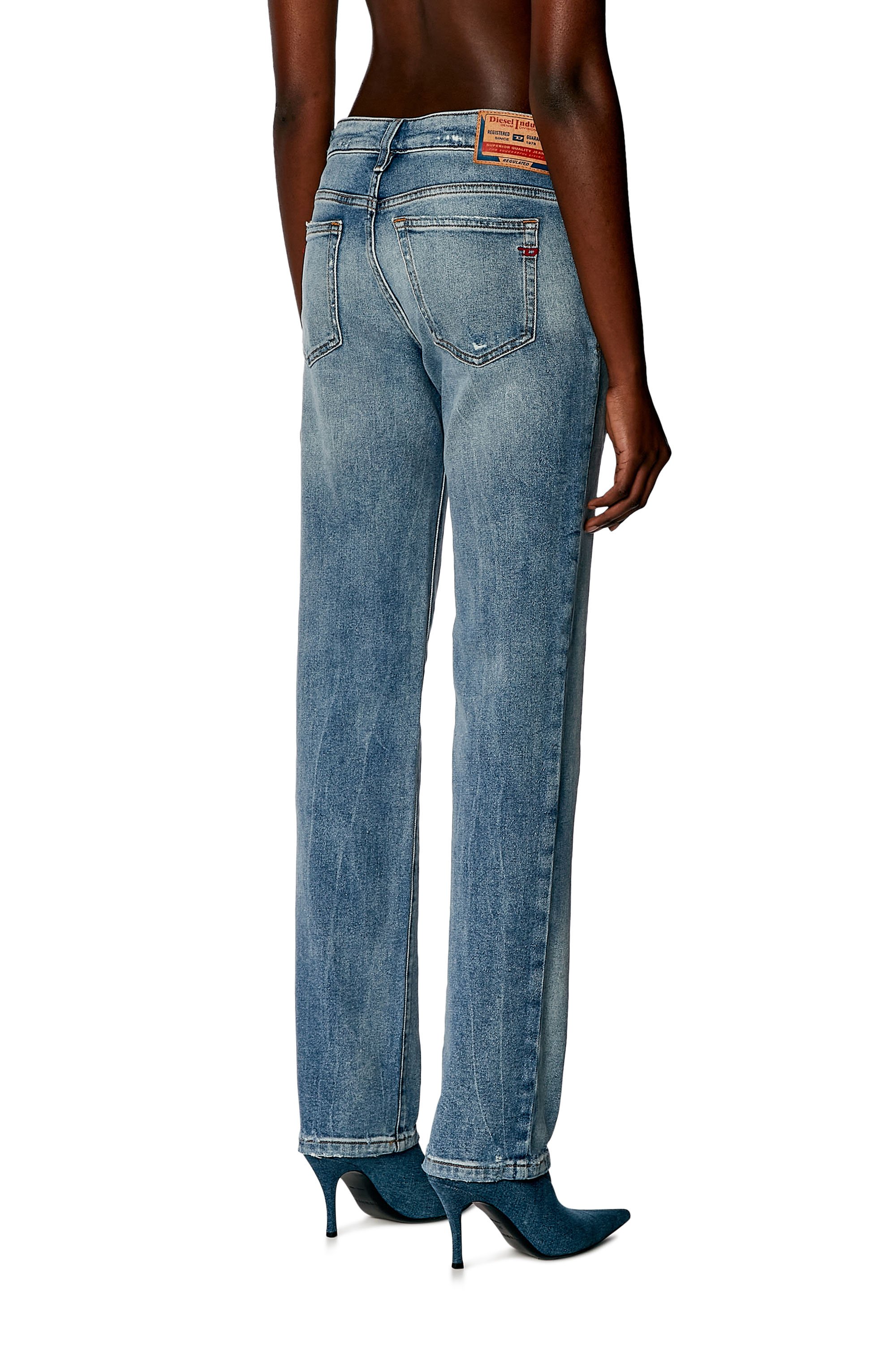 Diesel - Damen Regular Jeans 1989 D-Mine 0PFAR, Hellblau - 4