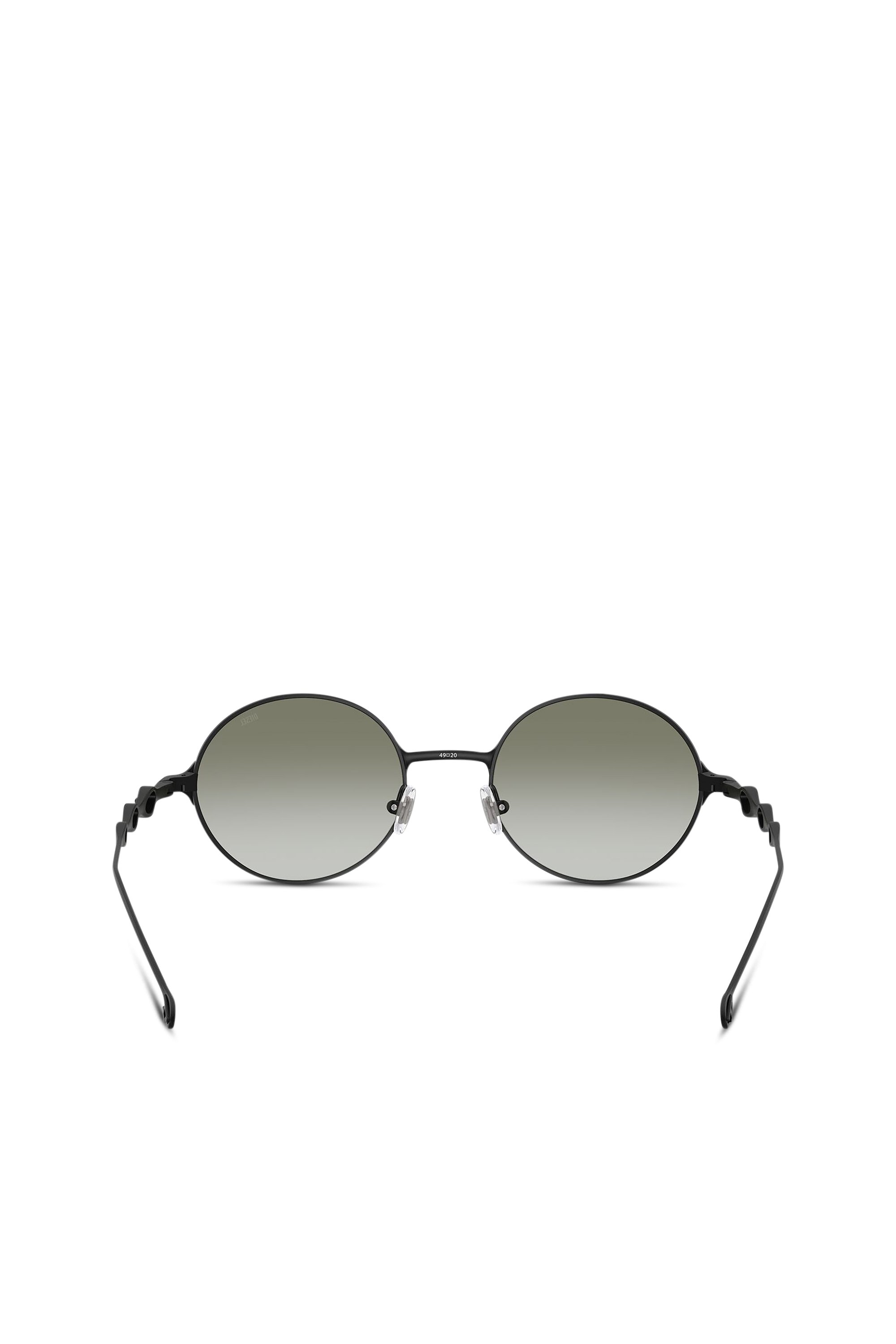 Diesel - 0DL1008, Unisex's Square sunglasses in Black/Green - 4