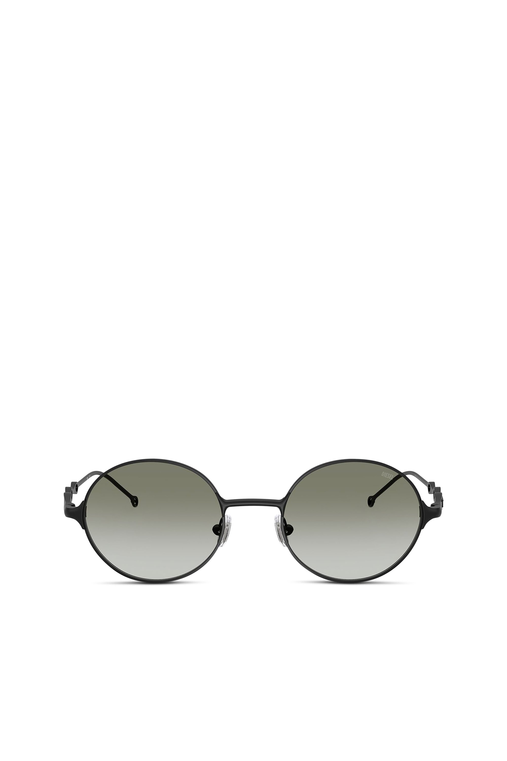 Diesel - 0DL1008, Unisex's Square sunglasses in Black/Green - 2