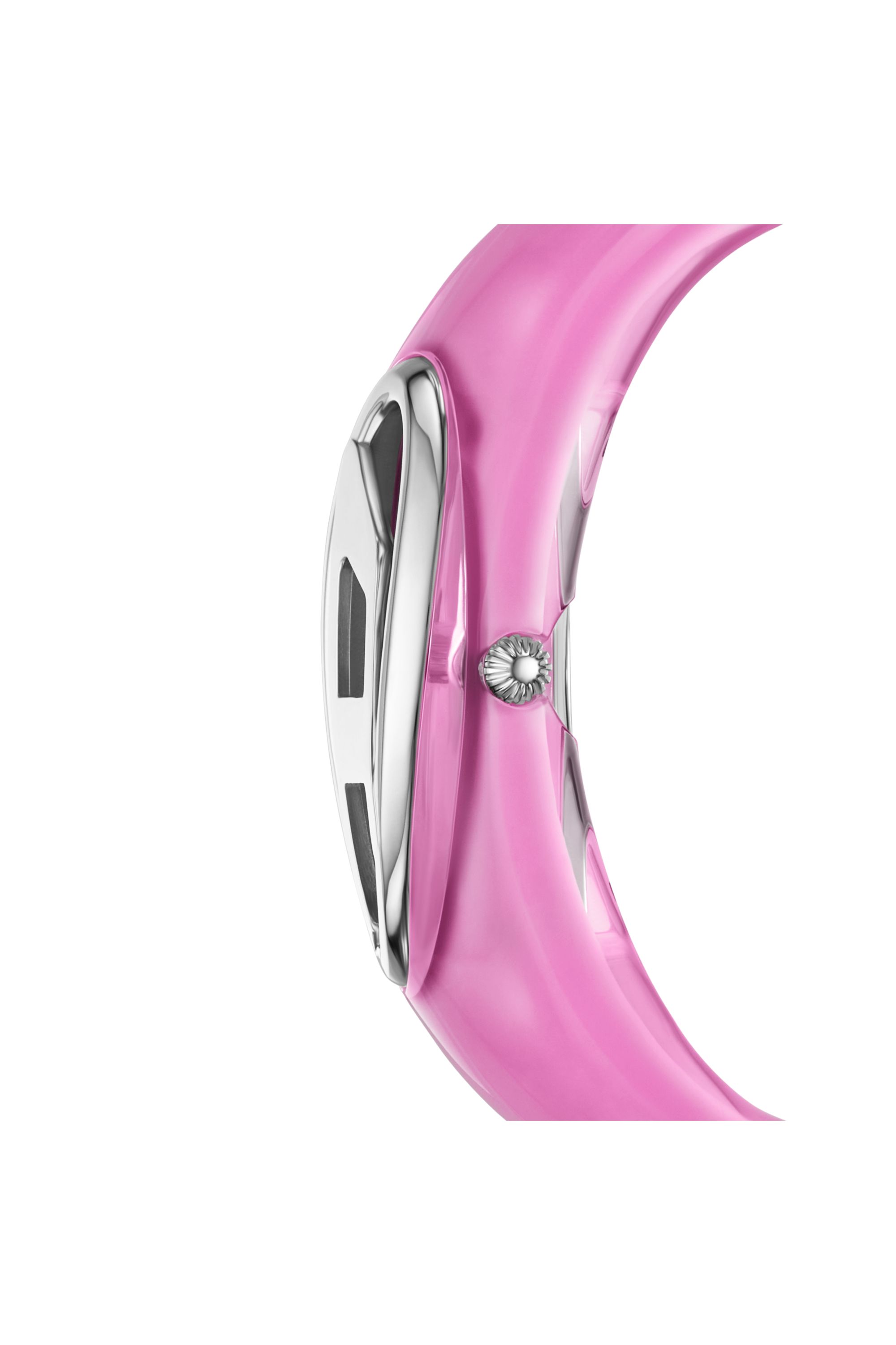 Diesel - DZ5617 WATCH, Damen Diesel Wonder-D Two-Hand Pink Nylon Resin Watch in Rosa - 3