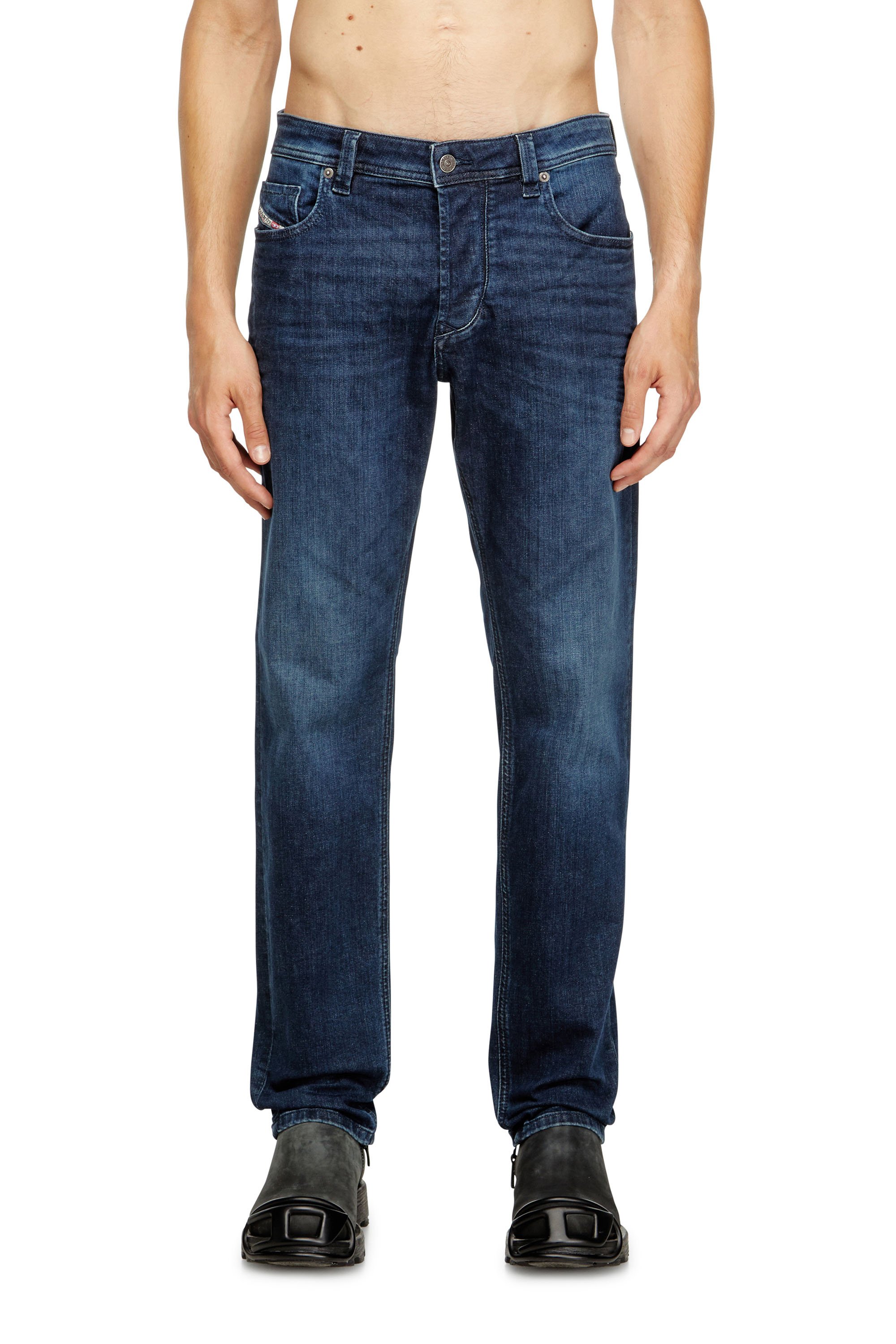 Diesel - Man's Regular Jeans 1986 Larkee-Beex 0CNAA, Dark Blue - 1