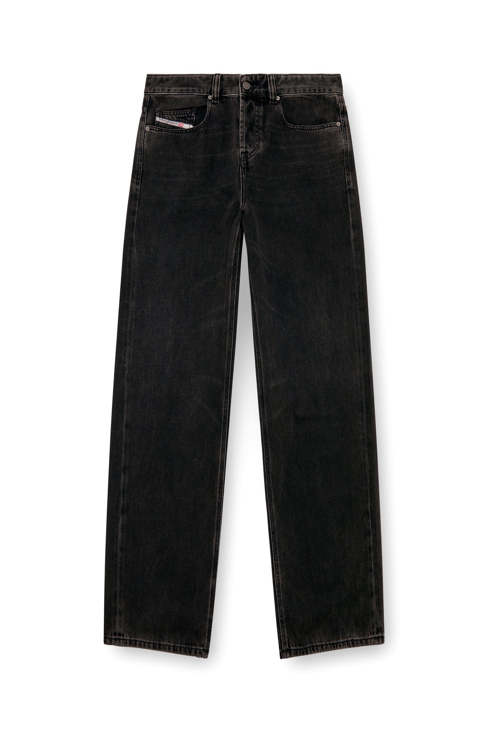 Diesel - Herren Relaxed Jeans 2001 D-Macro 09I35, Schwarz/Dunkelgrau - 3