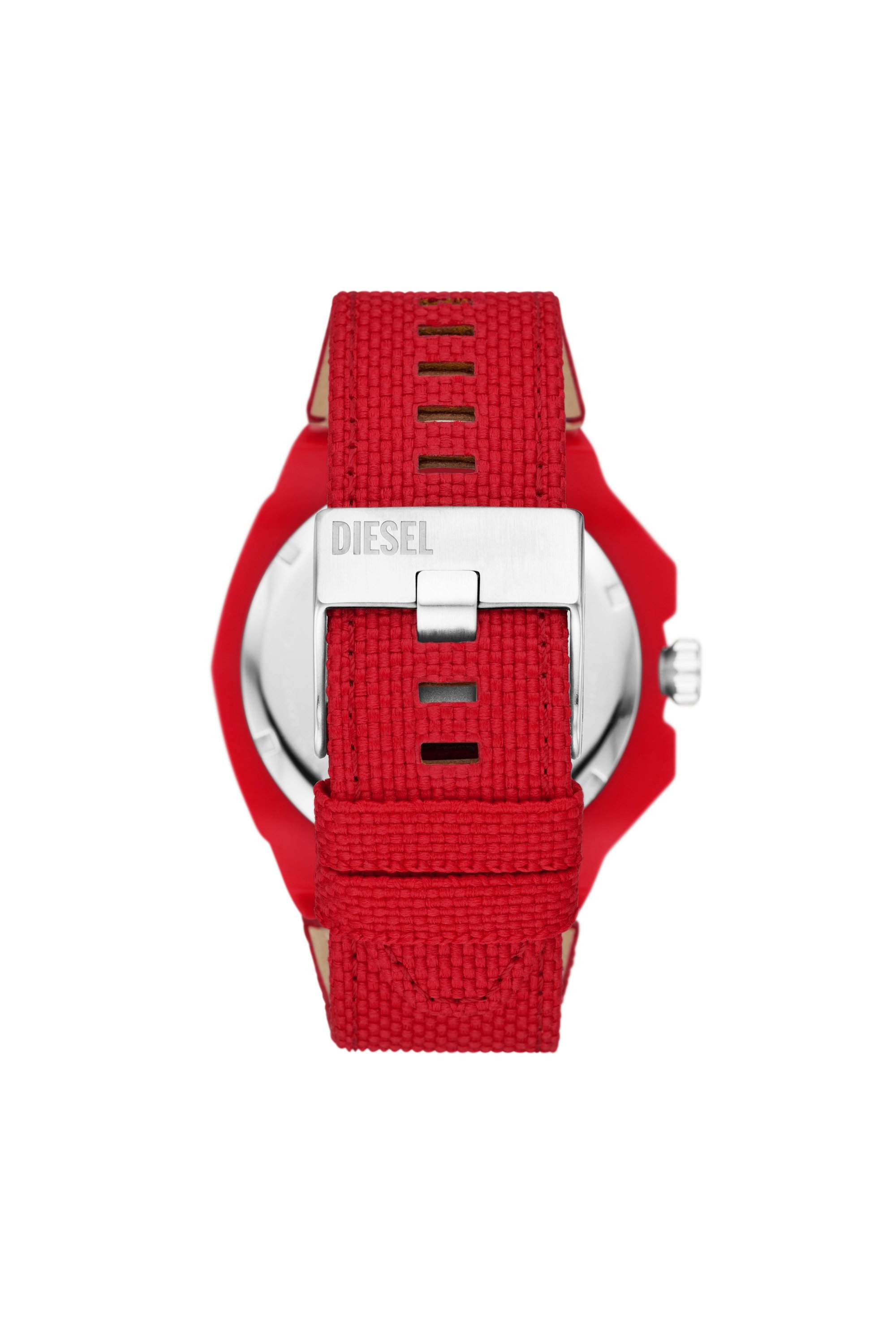 Diesel - DZ4621, Herren Framed rotem Chronograph in Rot/Weiß - 2