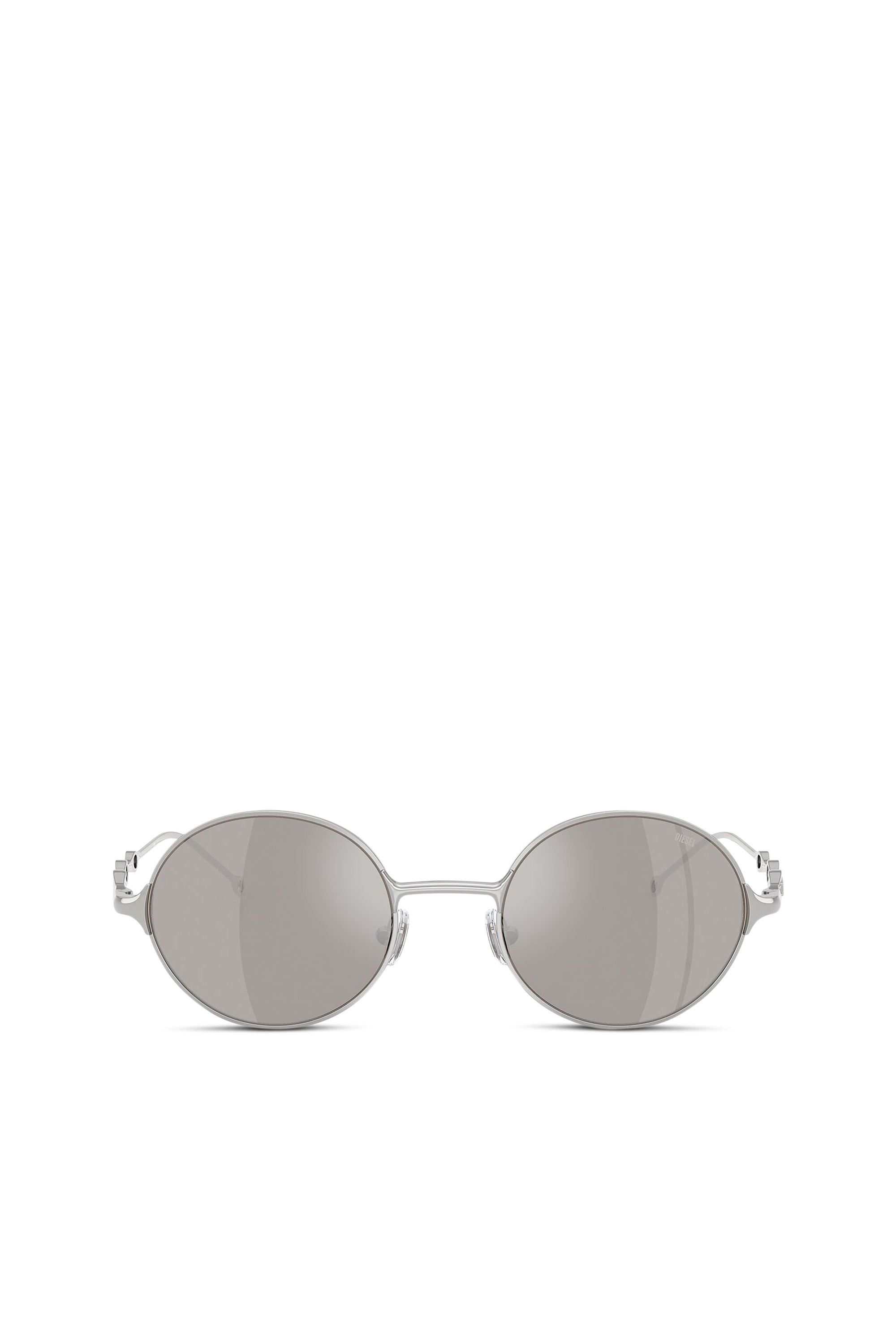 Diesel - 0DL1008, Unisex's Square sunglasses in Silver - 2